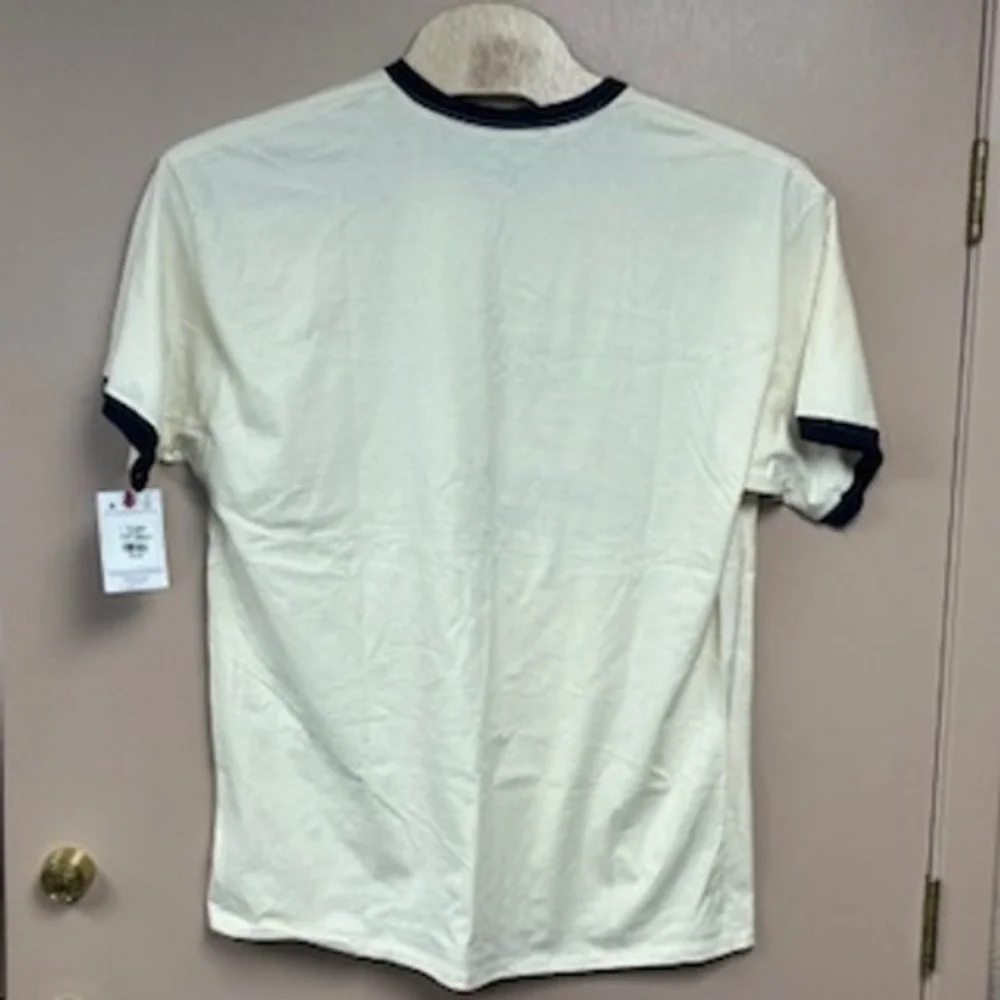 Champion Rec Club 5 Mile Run Ringer Tee Natural XXL 2X Large Cotton NWT‎ - Picture 3 of 9